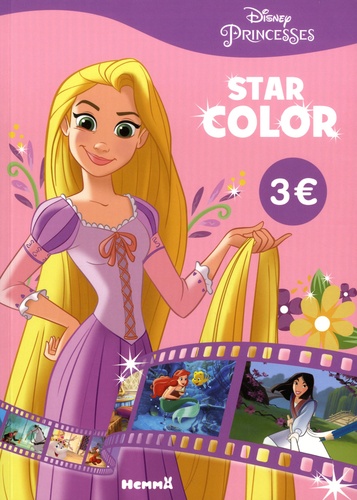 Disney Princesses star color. Raiponce