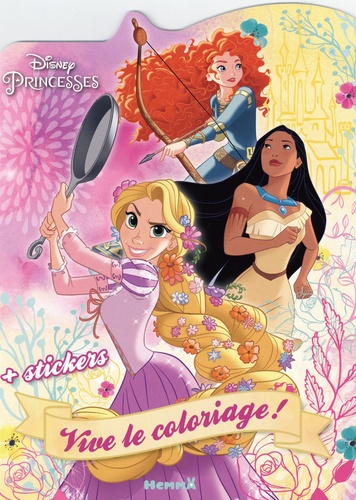 Disney Princesses. + stickers