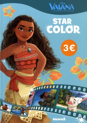 Disney Vaiana star color