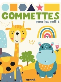  Hemma - Gommettes pour les petits (Girafe-hippo).
