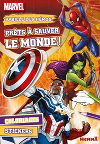 Habille les héros Marvel - Prêts à sauver le monde !