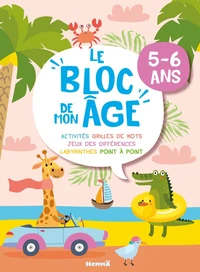 Le "Bloc de mon âge" Girafe et Croco