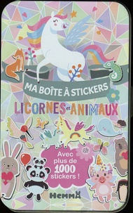  Hemma - Licornes et animaux - Avec plus de 1000 stickers !.