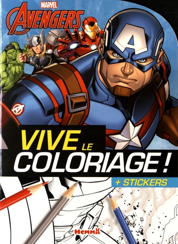  Hemma - Marvel Avengers Captain America - + stickers.