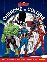  Hemma - Marvel Avengers - Des coloriages et des défis à chaque page !.