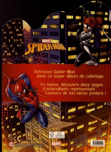 Marvel Spider-Man. Avec des stickers