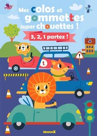 Mes colos et gommettes super chouettes ! 3,2,1 Partez !