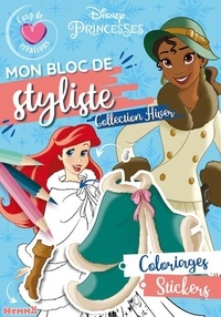  Hemma et  Disney - Mon bloc de styliste Disney Princesses - Collection Hiver.