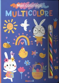 Mon coloriage multicolore Pâques