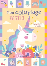 Mon coloriage pastel Licornes
