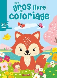  Hemma - Mon gros livre de coloriage Renard-Printemps.