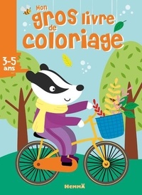  Hemma - Mon gros livre de coloriage - Balade à vélo.