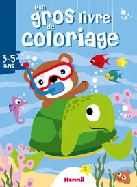 Mon gros livre de coloriages Ourson-Tortue