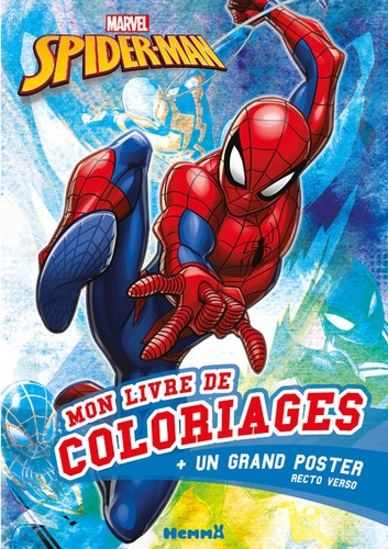 Livre de coloriage SPIDER-MAN grand format | Force bureautique