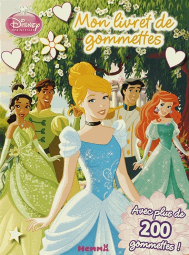  Hemma - Mon livret de gommettes Disney Princesses - Avec plus de 200 gommettes !.