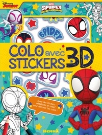  Hemma - Spidey et ses amis extraordinaires - Colo avec stickers 3D.
