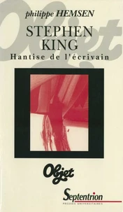 Stephen King. Hantise De L'Ecrivain