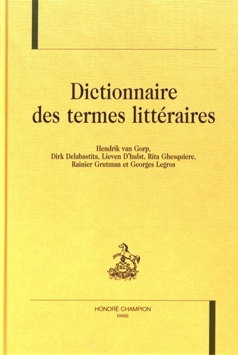 Dictionnaire des termes littéraires