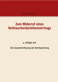 Zum Widerruf eines Verbraucherdarlehensvertrags