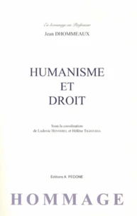 Humanisme et droit