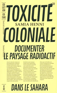 Toxicité coloniale