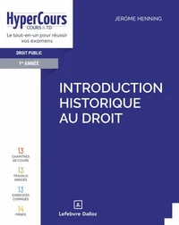 Introduction historique au droit