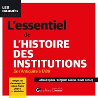 L'essentiel de l'histoire des institutions