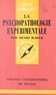 Henri Baruk et Paul Angoulvent - La psychopathologie expérimentale.