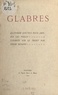 Henri Béraud - Glabres - Quatorze sonnets et une élégie.