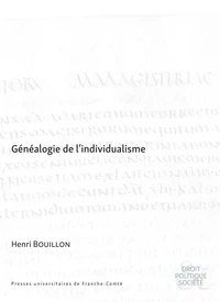 Genealogie de l'individualisme