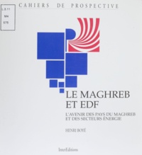 Henri Boyé - LE MAGHREB ET EDF. - L'avenir des pays du Maghreb et des secteurs énergie.