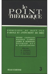 Henri Cazelles et Maurice Carrez - Parole et avènement de Dieu.