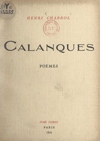 Henri Chabrol - Calanques.
