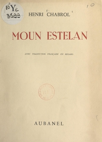 Moun Estelan (étoiles de mon ciel). Recueil bilingue