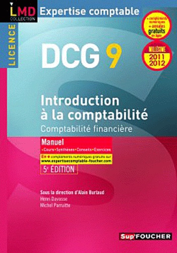 Henri Davasse et Michel Parruitte - Introduction à la comptabilité DCG 9 - Manuel.