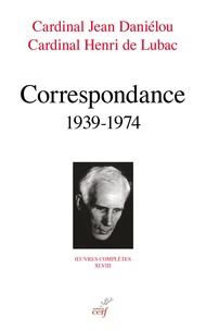 Correspondance (1939-1974)