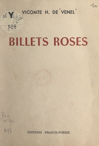 Billets roses