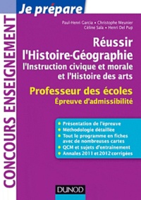 Henri Del Pup et Christophe Meunier - Histoire, mise en situation professionnelle - Professeur des écoles-nouveau concours.