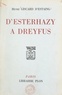 Henri Giscard d'Estaing - D'Esterhazy à Dreyfus.