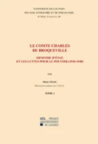 Le comte Charles de Broqueville