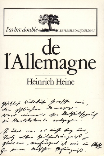 Henri Heine - De l'Allemagne.