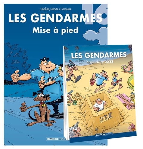 Henri Jenfèvre et Olivier Sulpice - Les Gendarmes Tome 16 : Mise à pied - Avec le calendrier 2022 offert.