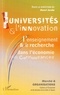 Henri Jorda - Marché et Organisations N° 5, 2007 : Les universités et l'innovation - L'enseignement et la recherche dans l'économie des connaissances.