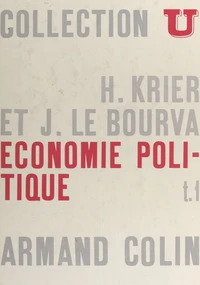 Économie politique (1)