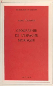 Géographie de l'Espagne morisque