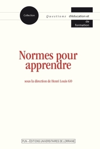 Henri-Louis Go - Normes pour apprendre.