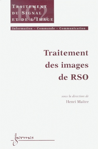 Henri Maître - Traitement Des Images De Radar A Synthese D'Ouverture (Rso).