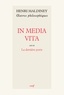 Henri Maldiney et  MALDINEY HENRI - In Media Vita - suivi de La dernière porte.