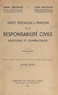 Henri Mazeaud et Léon Mazeaud - Traité théorique et pratique de la responsabilité civile délictuelle et contractuelle (2).