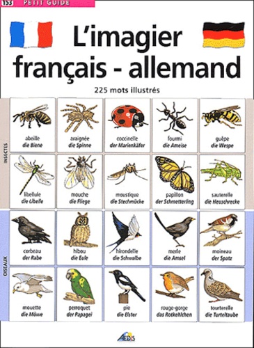 Henri Medori et  Jala - L'imagier français-allemand - 225 mots illustrés.